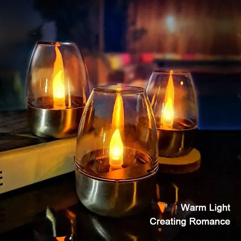 Halo Outdoor Lighting - Candele solari a LED Luce notturna