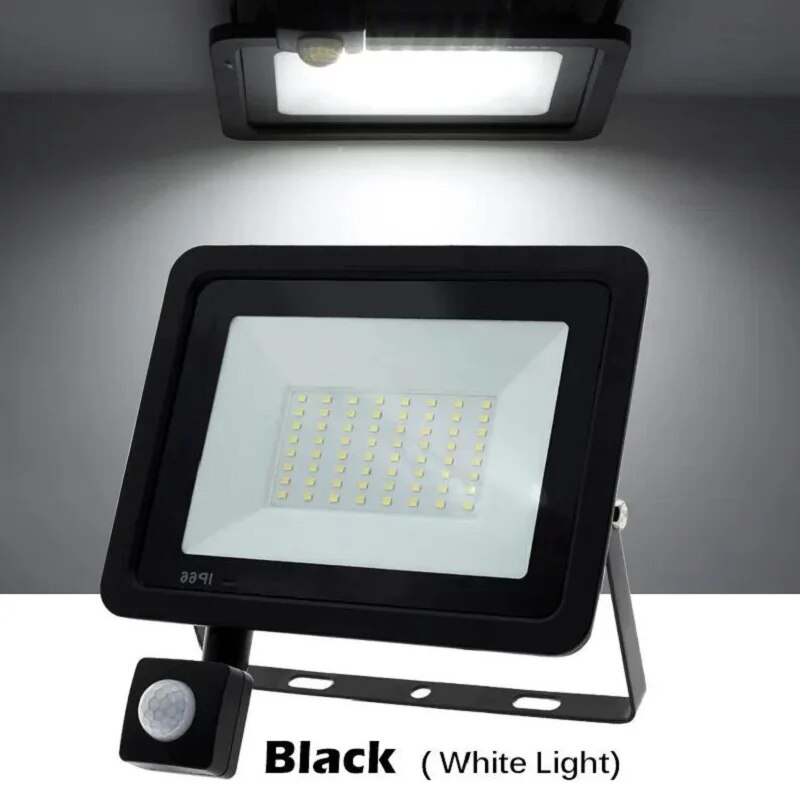 Outdoor Lighting Amazon - Proiettore a LED con sensore di