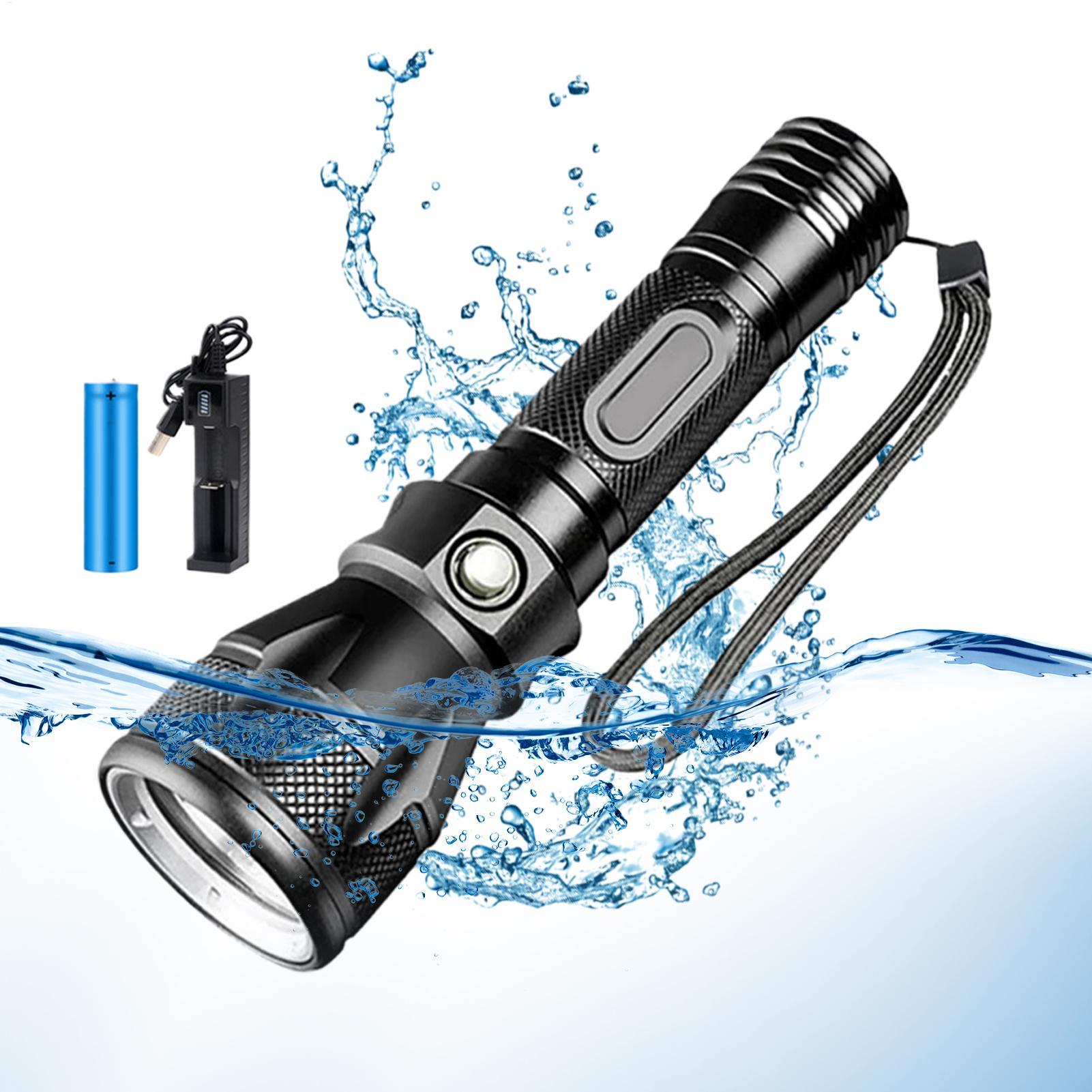 Outdoor Lighting Permanent - Torcia Subacquea LED Ricaricabile a 3