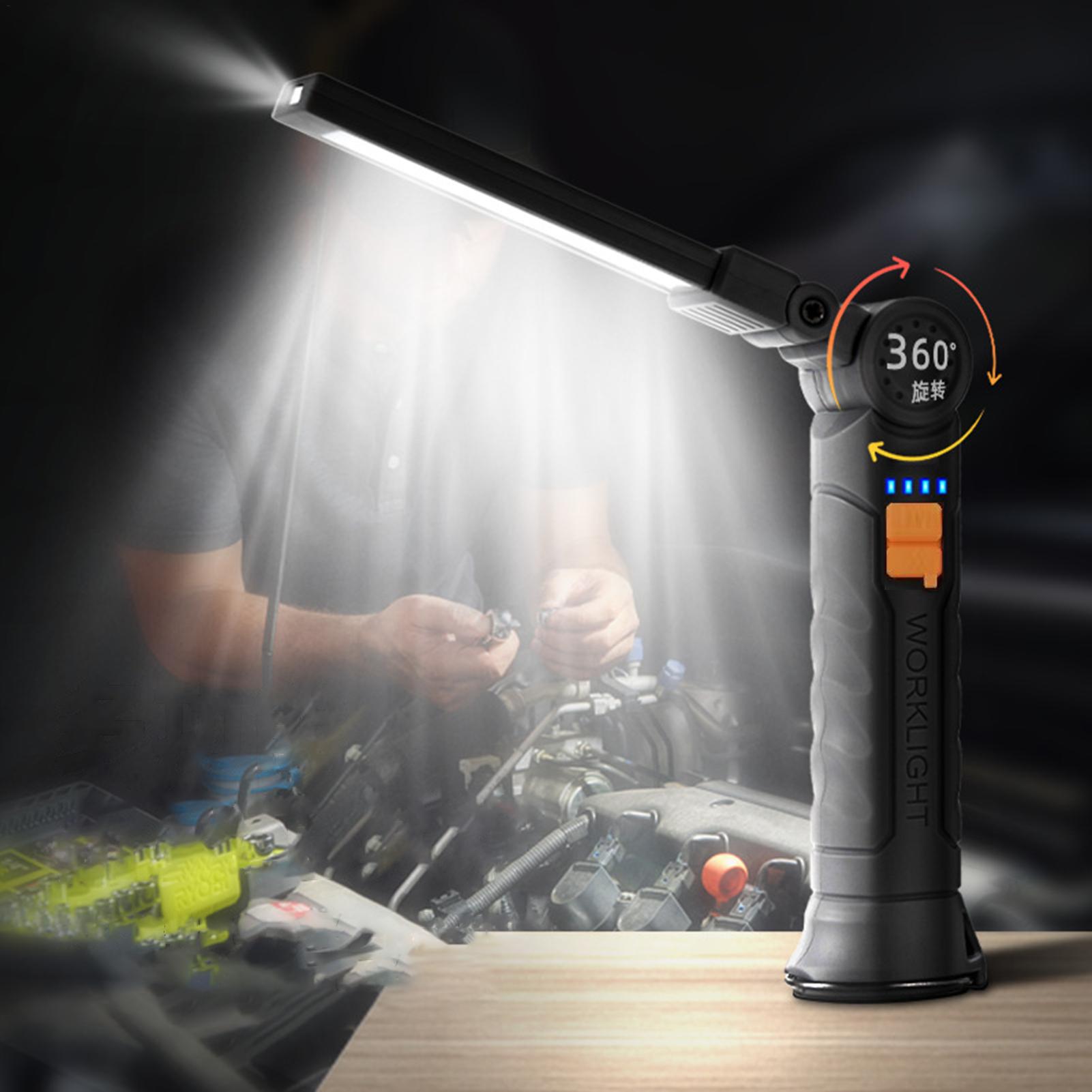 Outdoor Lighting Jobs - Torcia LED Ricaricabile con Magnete e