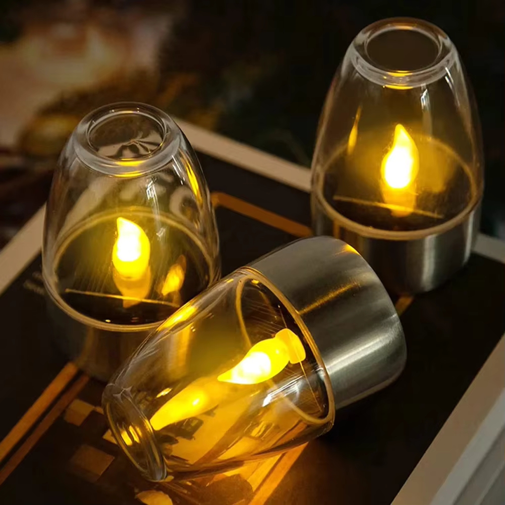 Outdoor Lighting Deck - Luci a candela solari a LED