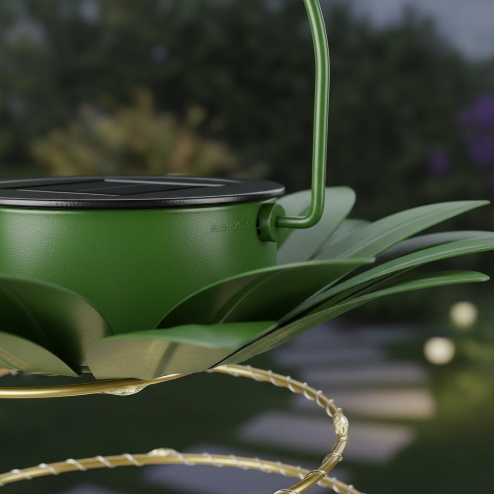 Outdoor Lighting And Landscape - 2 Pezzi Lampada Solare a Forma