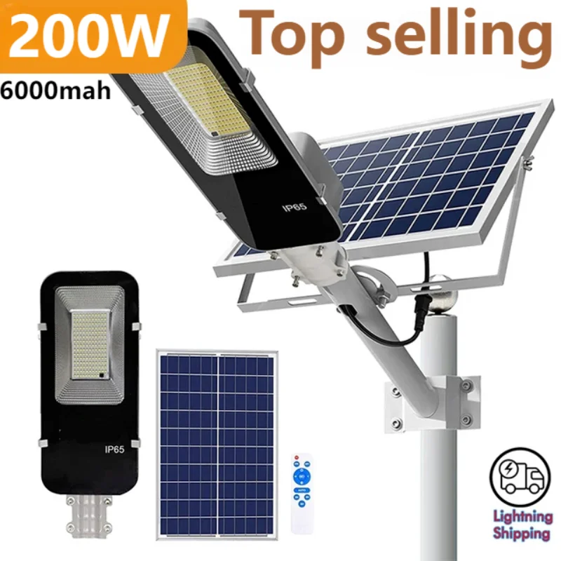 Outdoor Lighting Garage - Lampione stradale solare esterno potente da