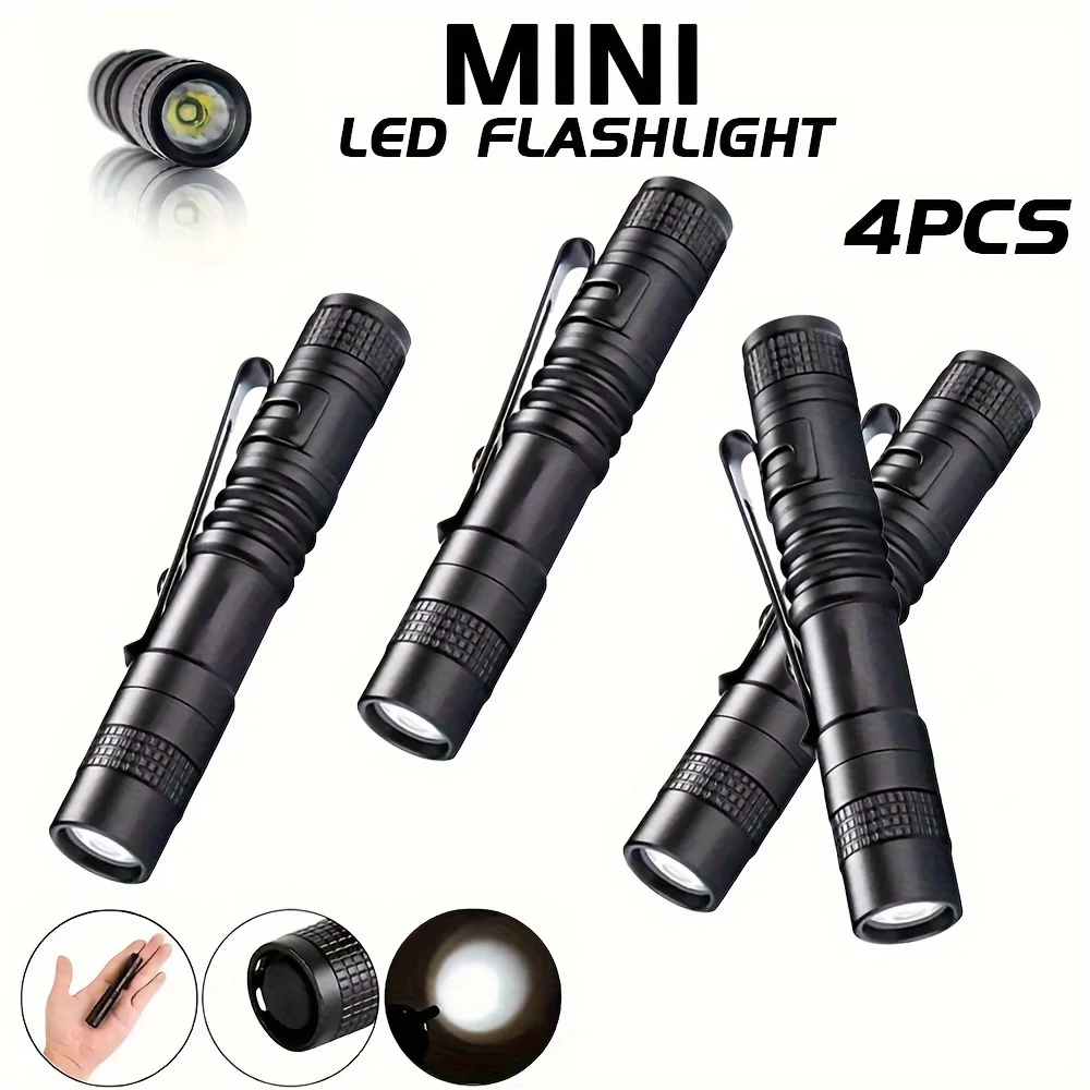 Outdoor Lighting Beacon - 1-4 pezzi mini torcia portatile con