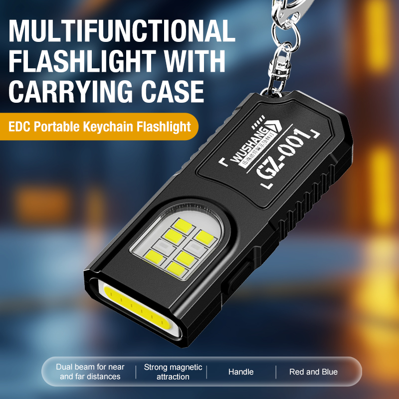 Outdoor Lighting Lanterns - Torcia LED COB Portatile con Clip,