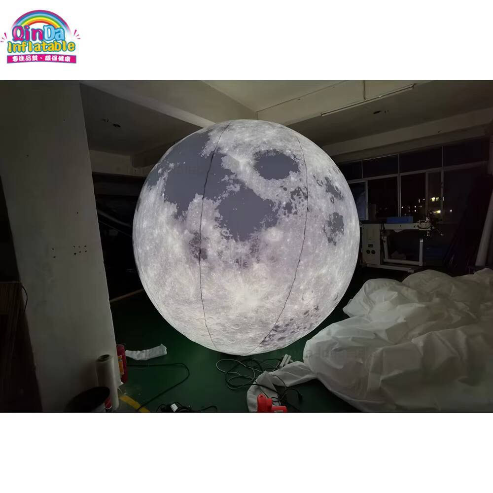 Outdoor Lighting Rental - La luna gonfiabile gigante decorativa dell'illuminazione