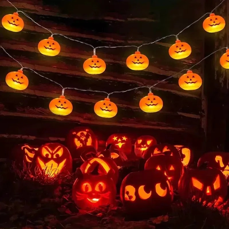 Outdoor Lighting Lanterns - Luci a stringa di Halloween a