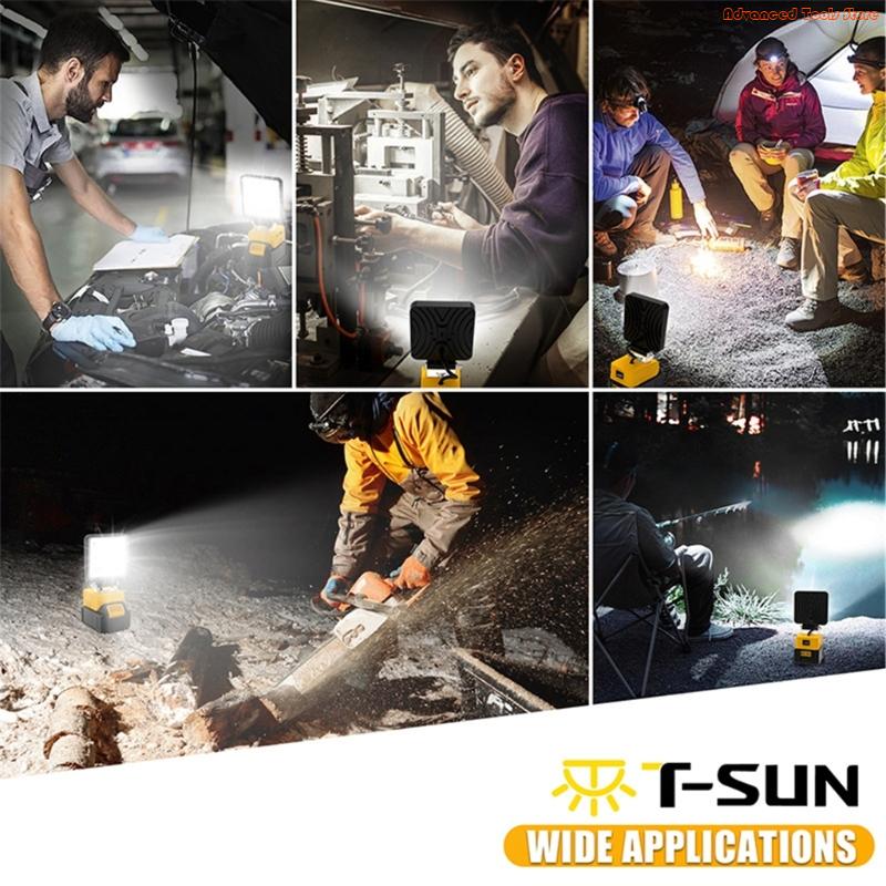 Luce inondazione a LED ricaric - Outdoor Lighting Jobs recensione e prezzo