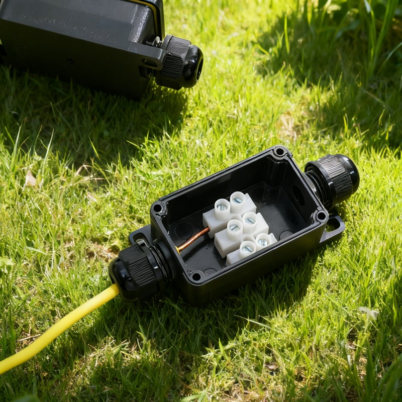 Scatola di giunzione per conne - Outdoor Lighting Wire recensione e prezzo
