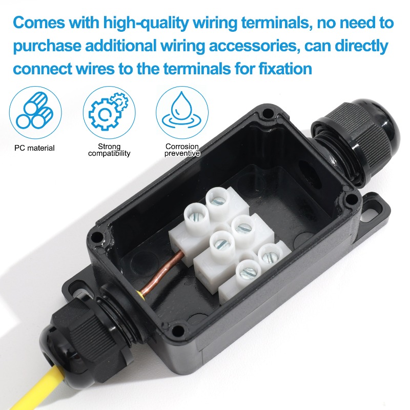 Scatola di giunzione per conne - Outdoor Lighting Wire recensione e prezzo