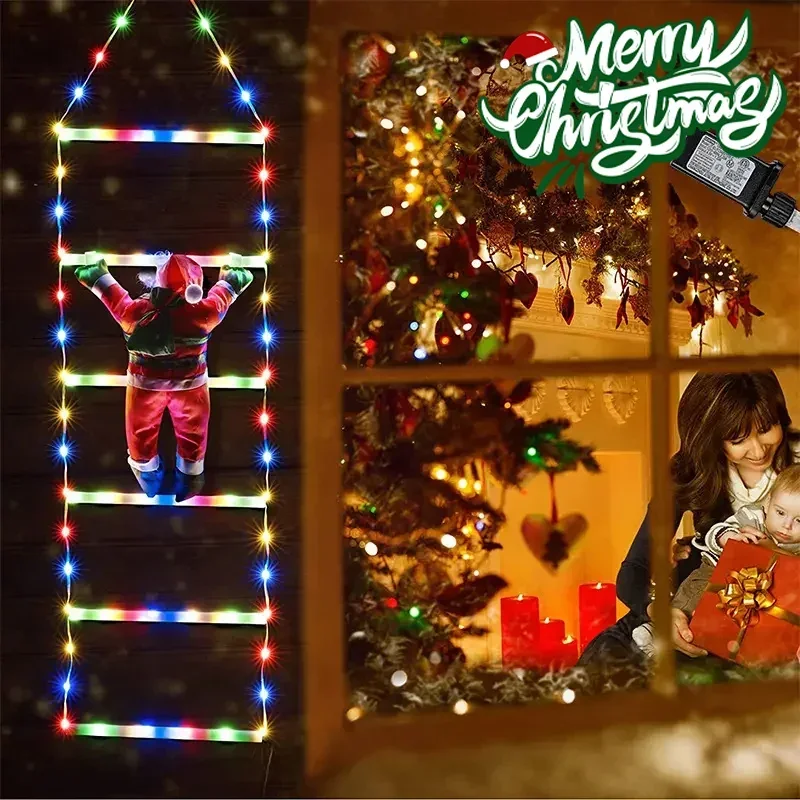 LED Ladder Light per babbo nat - Xmas Outdoor Lighting Decorations recensione e prezzo