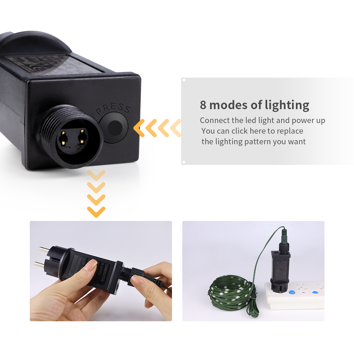 30M 20M 50M 10M 100M LED Strin - Xmas Outdoor Lighting Decorations recensione e prezzo