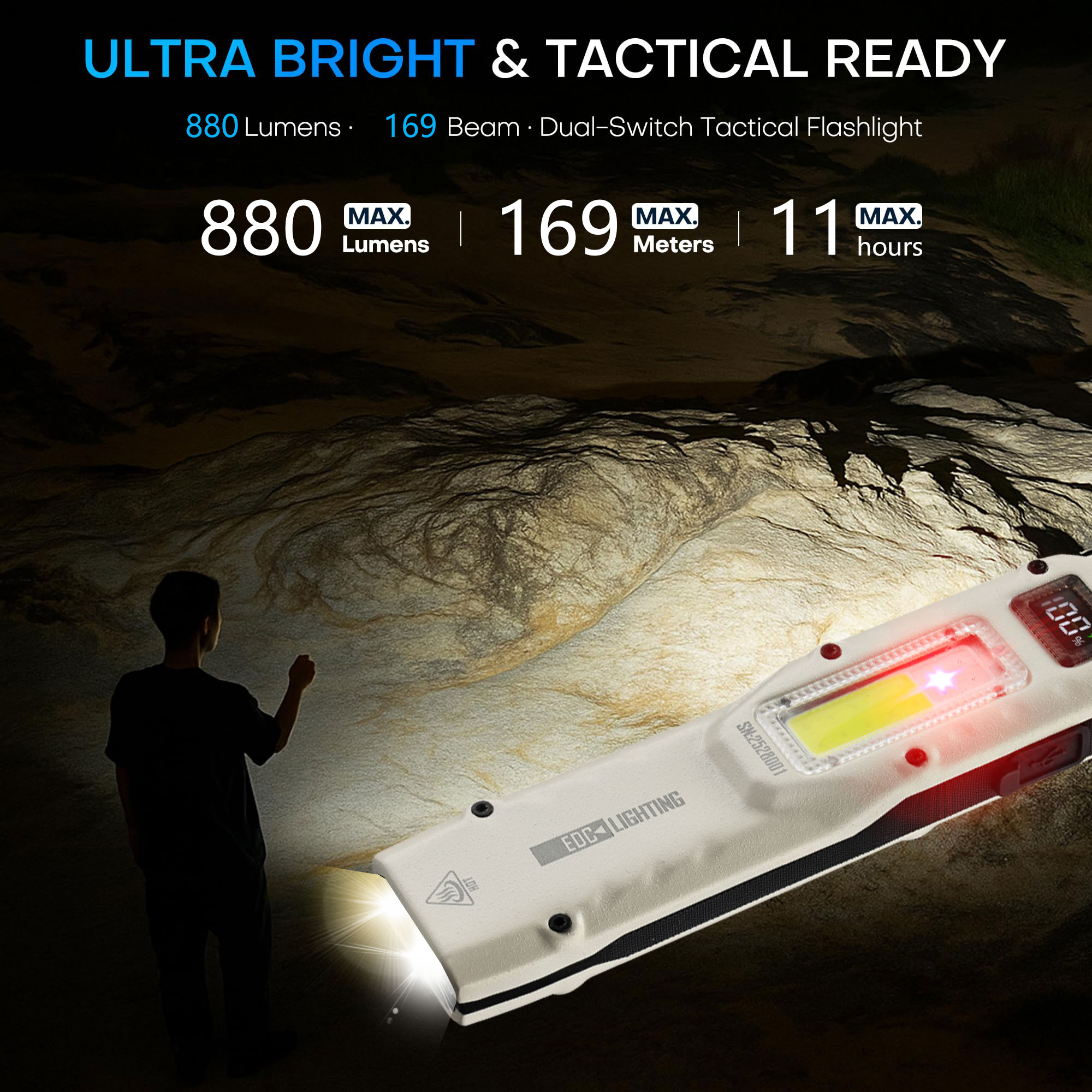 Torcia tattica ultrasottile po - Outdoor Lighting Beacon recensione e prezzo