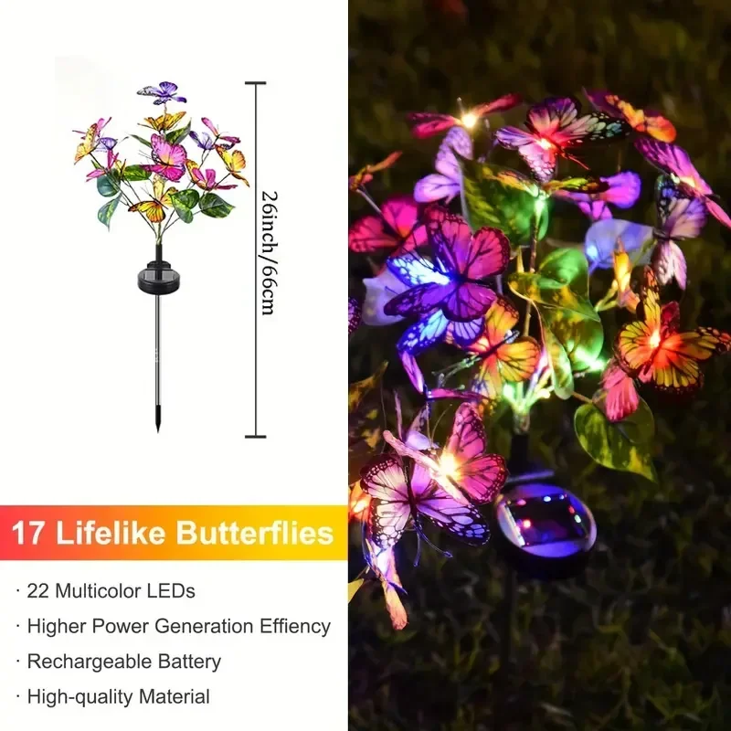 Luci da giardino a farfalla a  - Outdoor Lighting Permanent recensione e prezzo