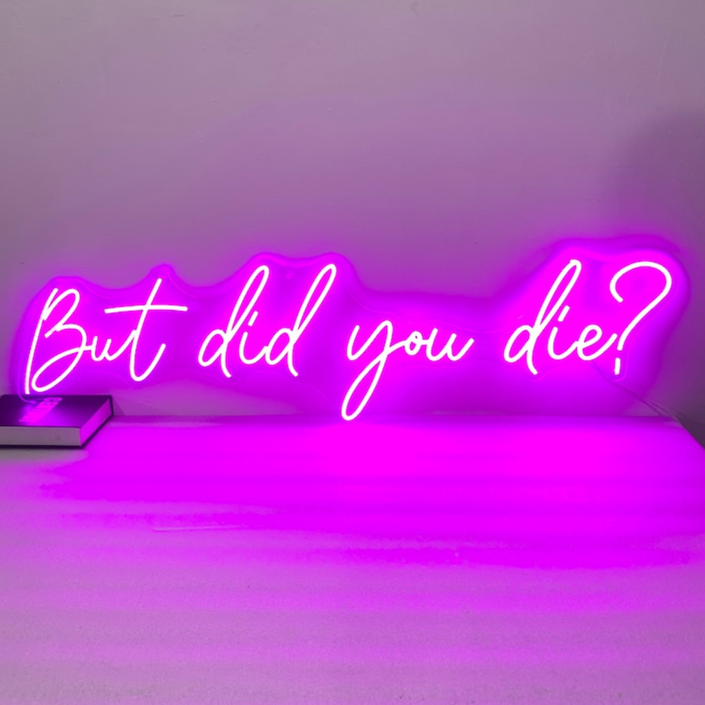 Ma ti ha morire Insegna al neo - Outdoor Lighting Quotes recensione e prezzo