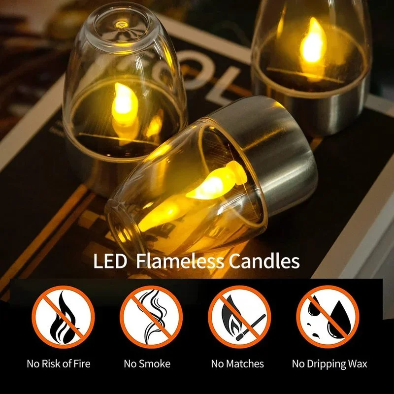 Candele senza fiamma ad energi - Halo Outdoor Lighting recensione e prezzo