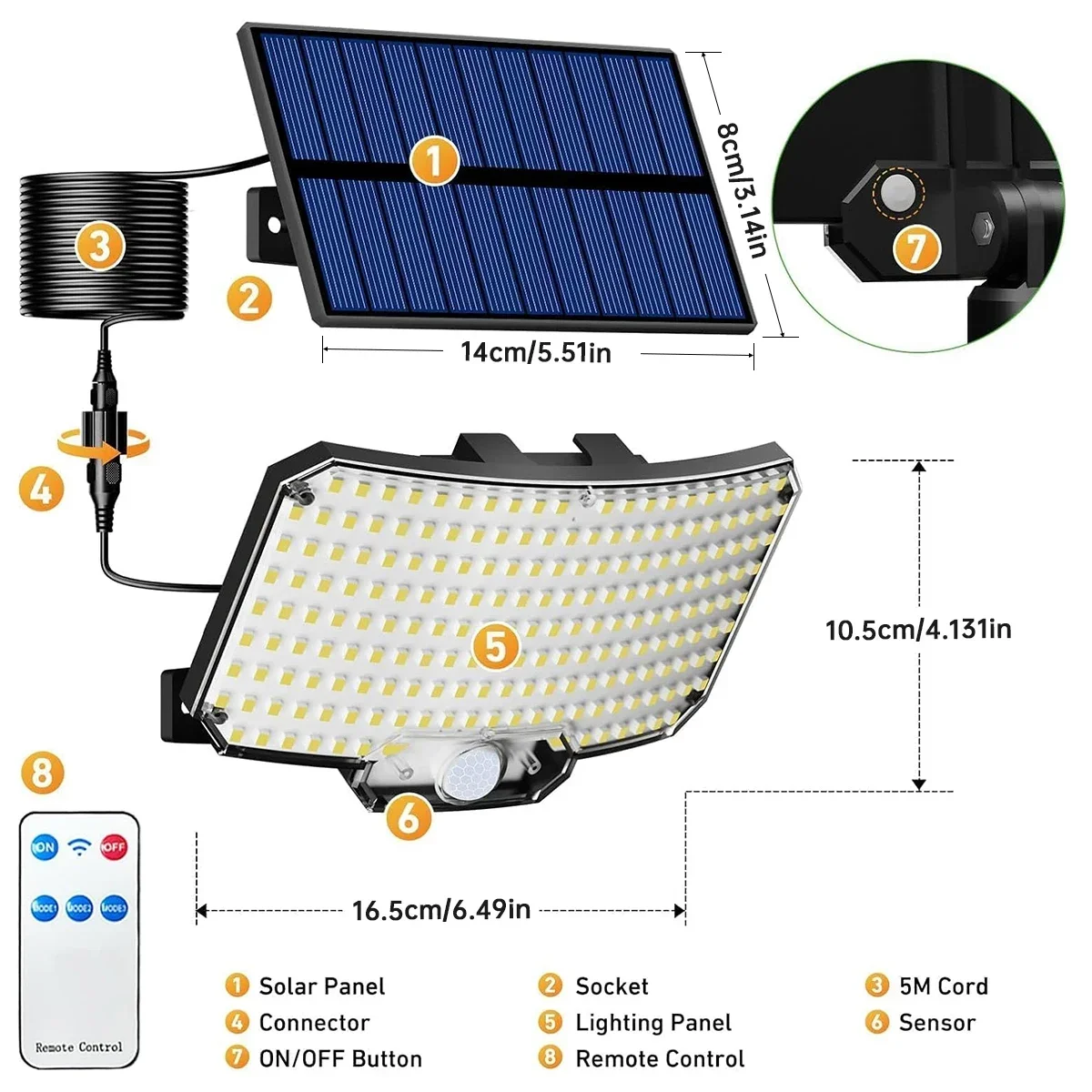 Luci Solari da Esterno 234LED  - Outdoor Lighting Garage recensione e prezzo