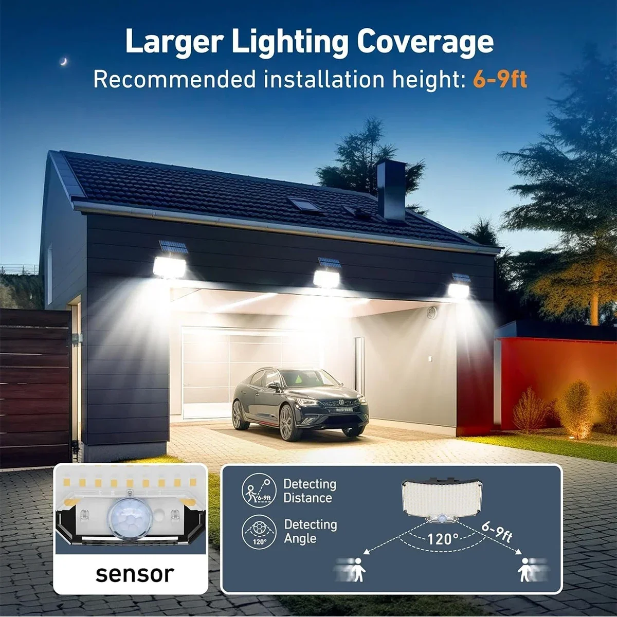 Luci Solari da Esterno 234LED  - Outdoor Lighting Garage recensione e prezzo