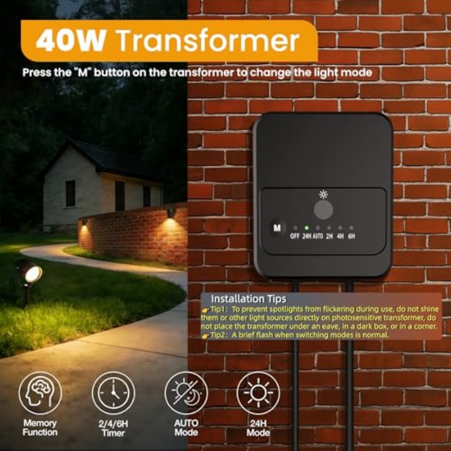 Kit di Illuminazione per Ester - Outdoor Lighting Kit With Transformer recensione e prezzo
