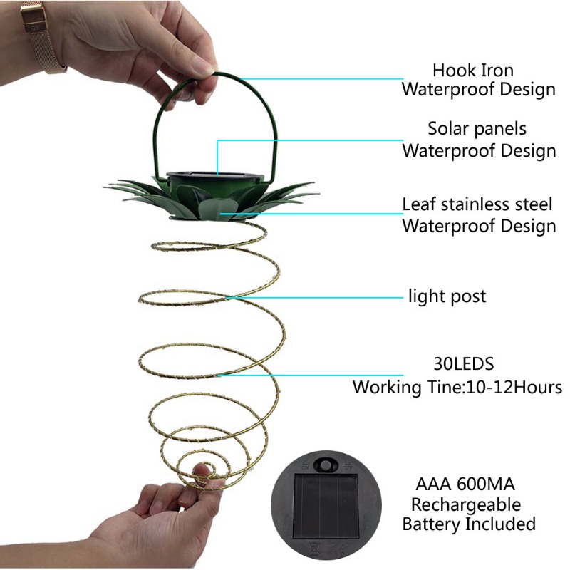 Luce Solare a LED con Filo di  - Outdoor Lighting Wire recensione e prezzo