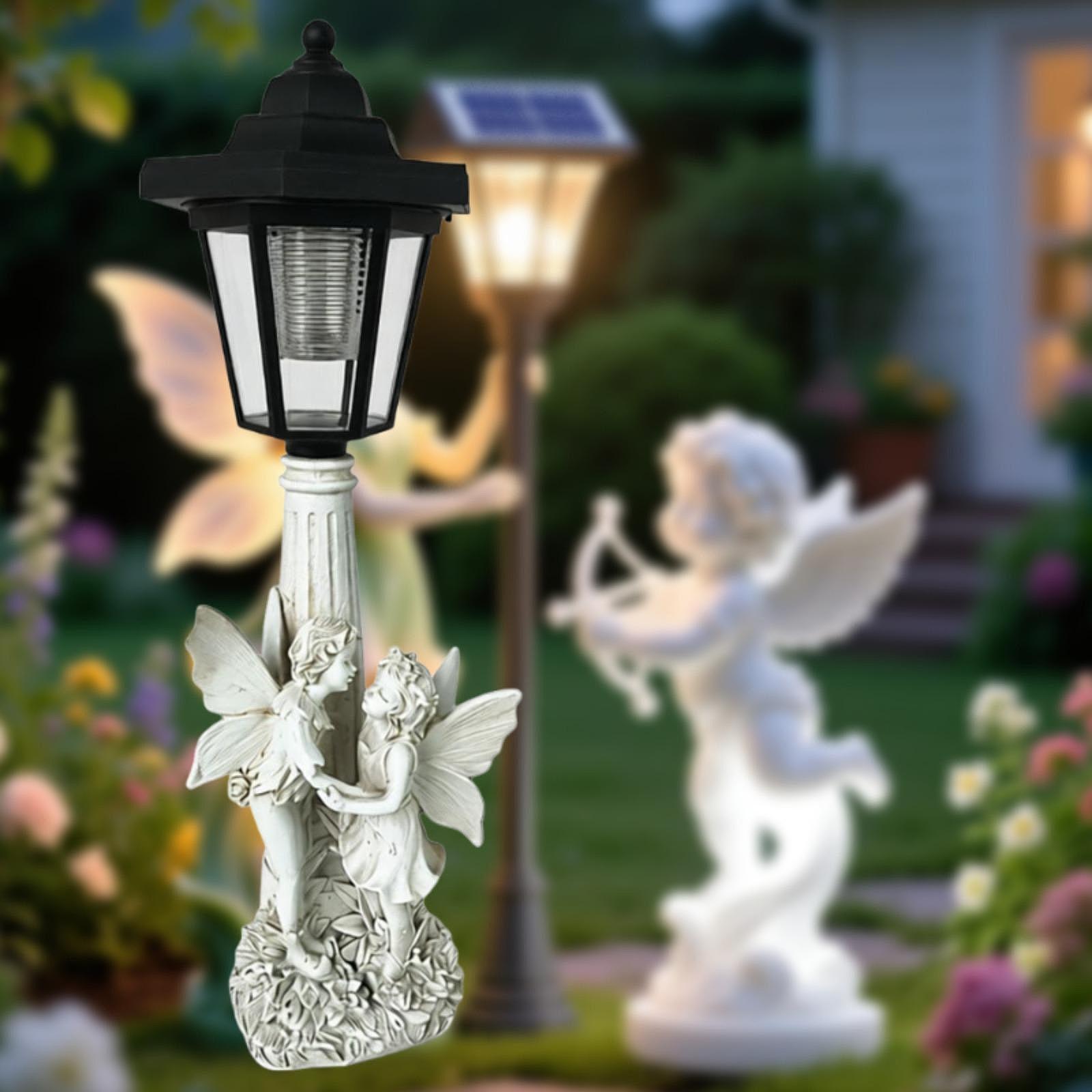 Lampada Statua Angelo Solare i - Outdoor Lighting And Landscape recensione e prezzo