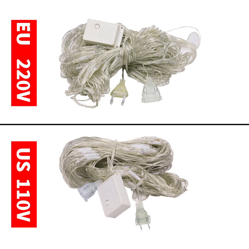 LED Net Mesh Fata Luce 1.5*1.5 - Xmas Outdoor Lighting Decorations recensione e prezzo