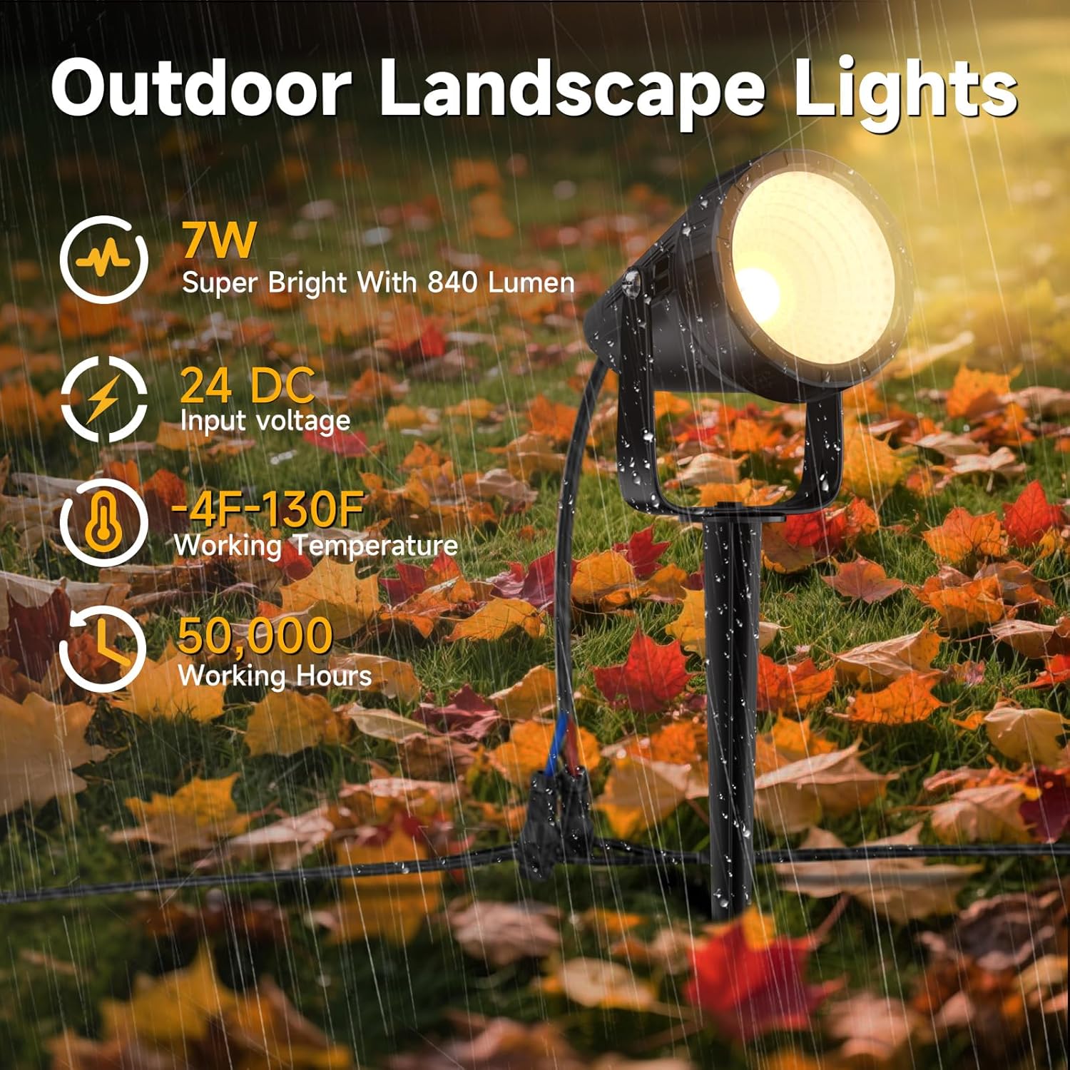 Kit di 12 Faretti Impermeabili - Outdoor Lighting Kit With Transformer recensione e prezzo