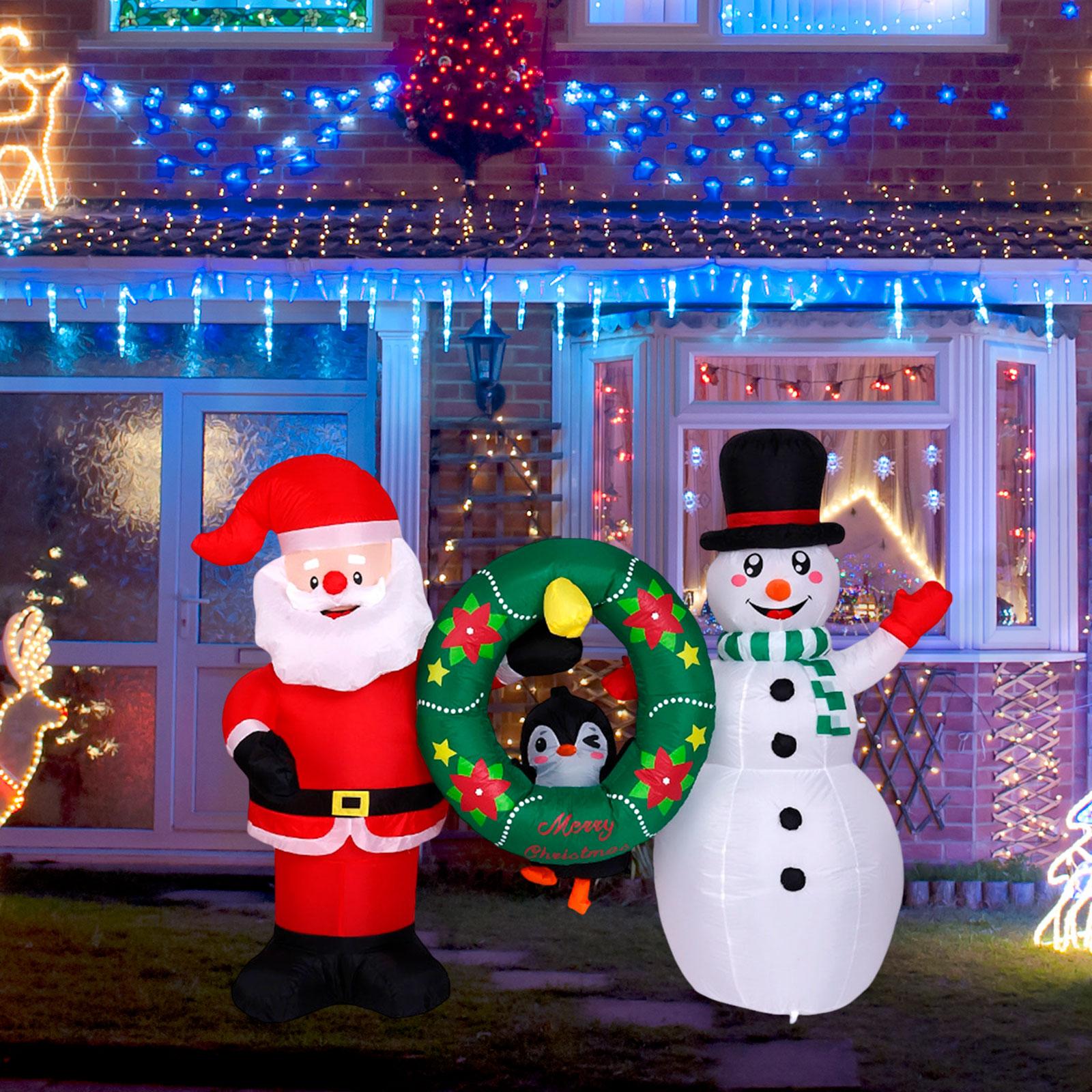 Decorazione gonfiabile nataliz - Xmas Outdoor Lighting Decorations recensione e prezzo