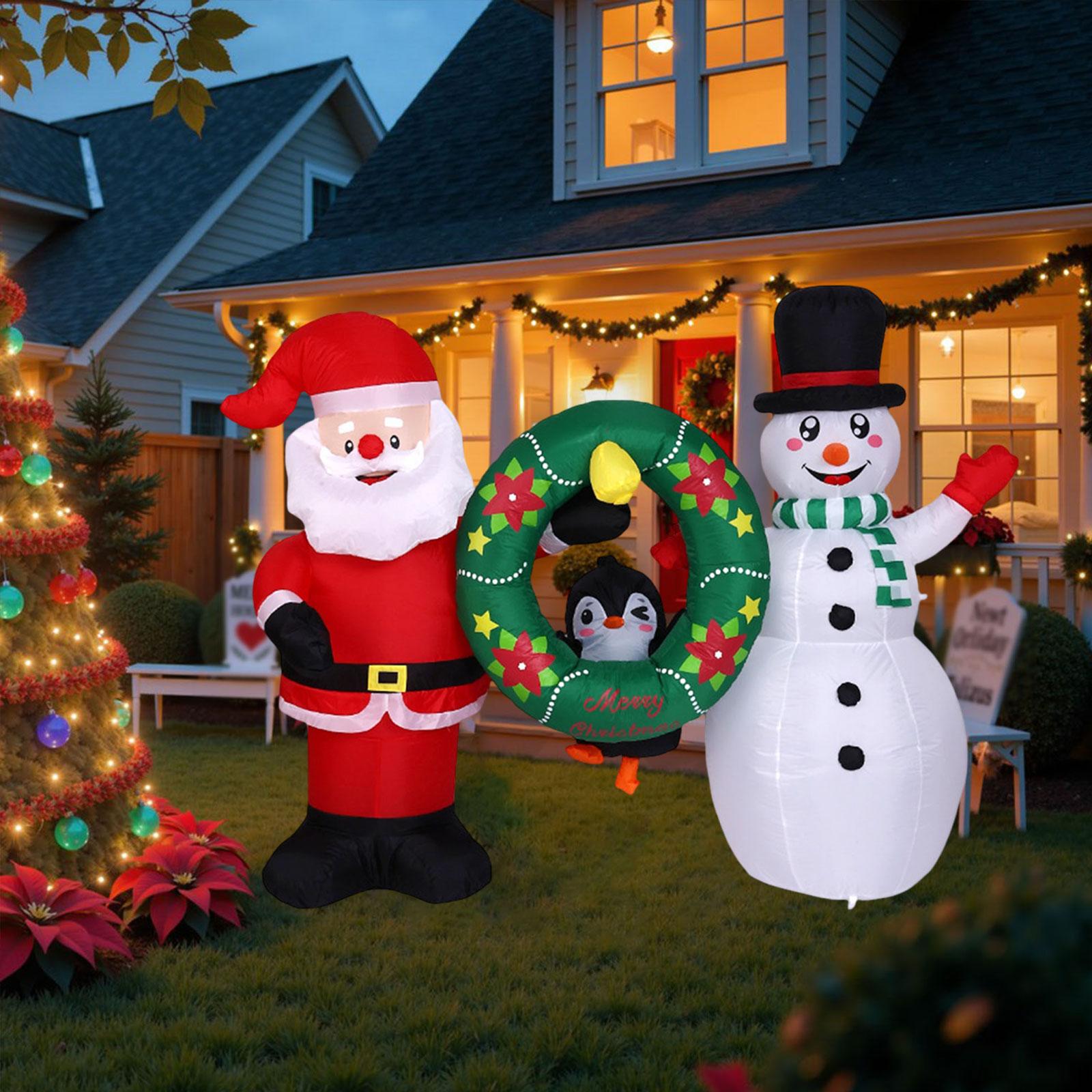 Decorazione gonfiabile nataliz - Xmas Outdoor Lighting Decorations recensione e prezzo