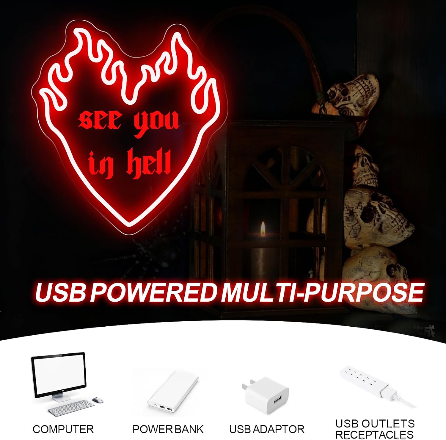 Insegna LED Neon con Citazione - Outdoor Lighting Quotes recensione e prezzo