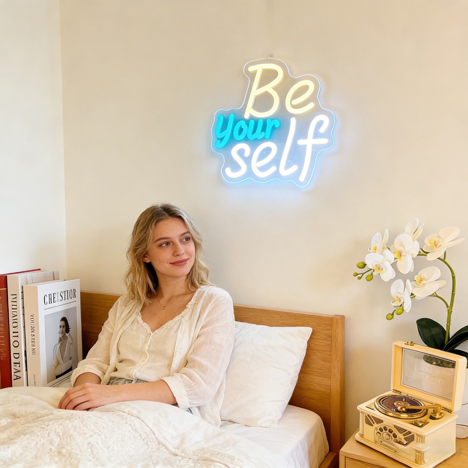 Insegna al Neon LED 'Be Yourse - Outdoor Lighting Quotes recensione e prezzo