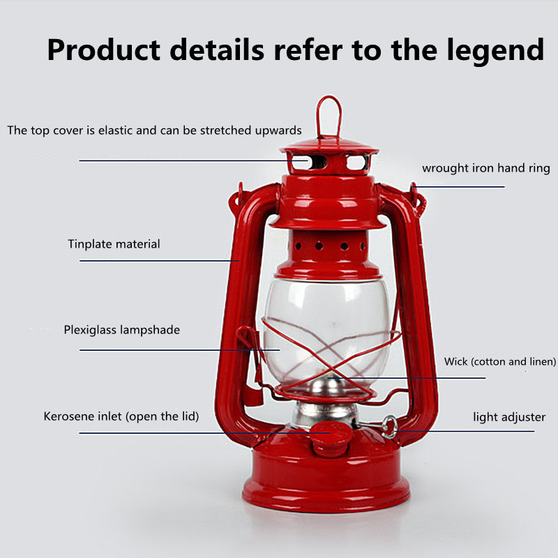 Lampada da campeggio retrò da  - Outdoor Lighting Mediterranean Style recensione e prezzo