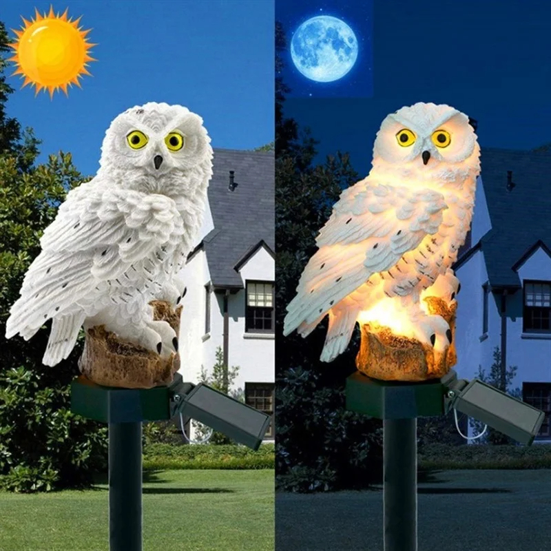 Statua di Gufo Solare con Luce - Outdoor Lighting Permanent recensione e prezzo
