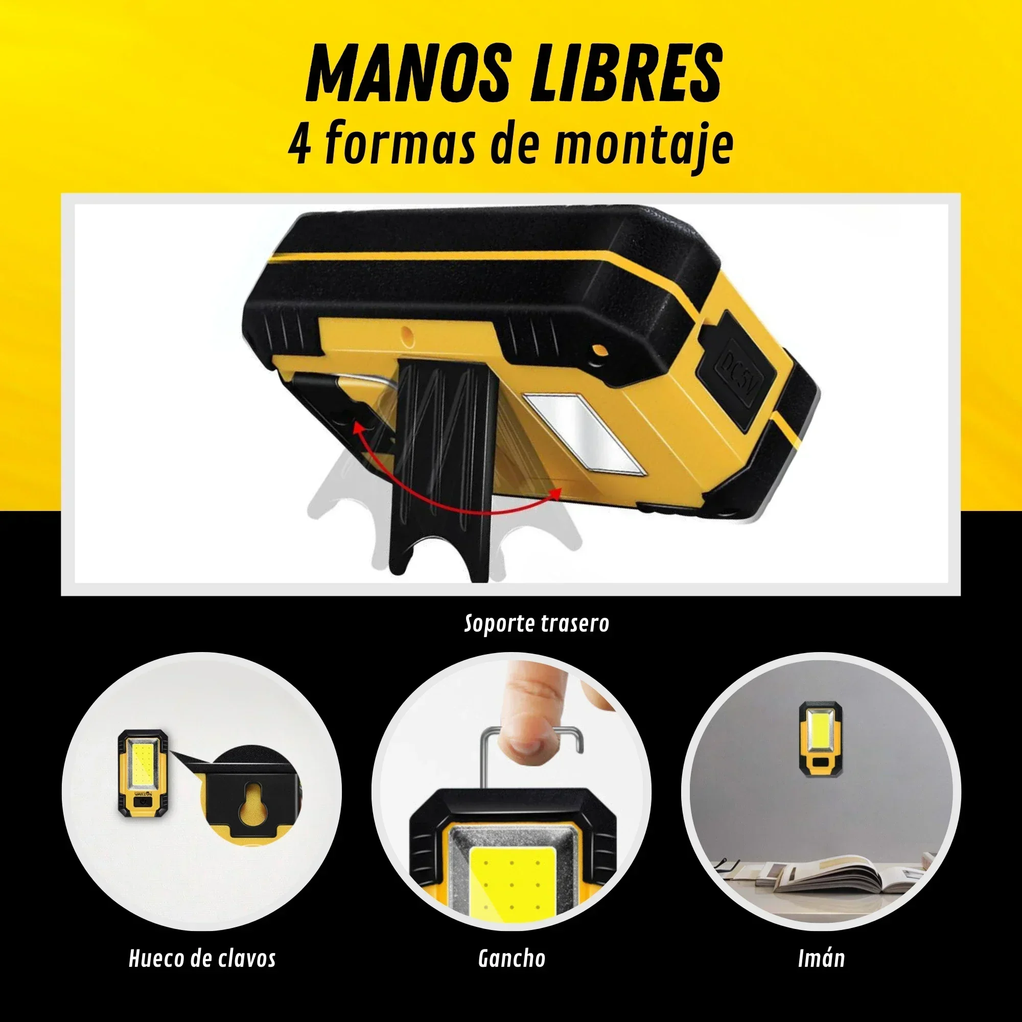 Torcia da lavoro portatile ric - Outdoor Lighting Lanterns recensione e prezzo