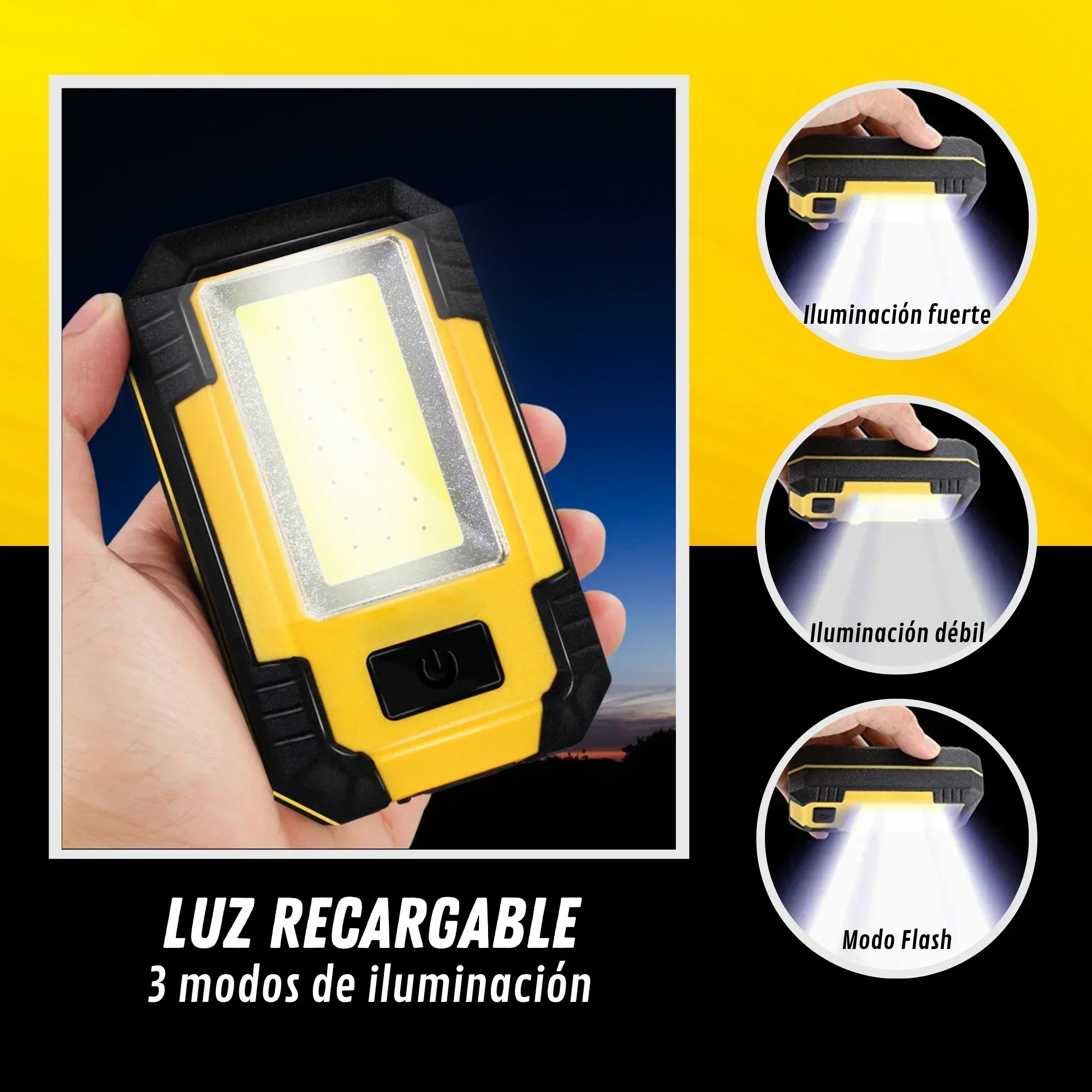 Torcia da lavoro portatile ric - Outdoor Lighting Lanterns recensione e prezzo