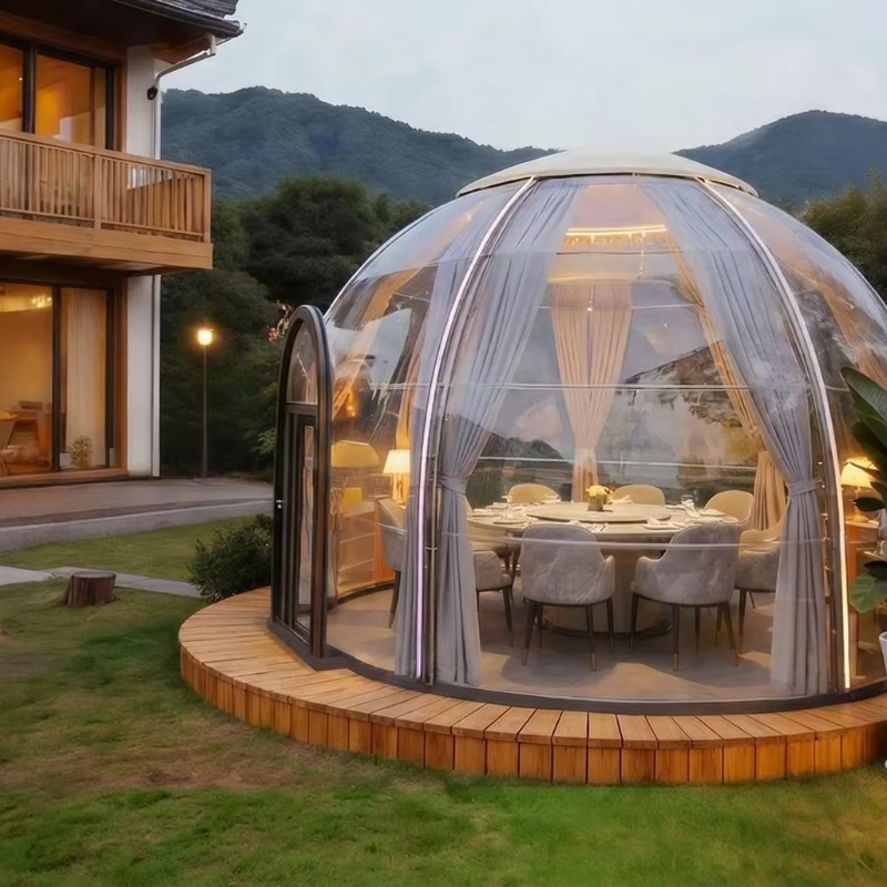Nuova Casa a Bolla Prefabbrica - Outdoor Lighting Rental recensione e prezzo