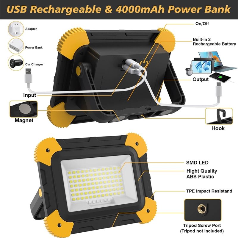 AT21-Lampada da lavoro magneti - Outdoor Lighting Jobs recensione e prezzo
