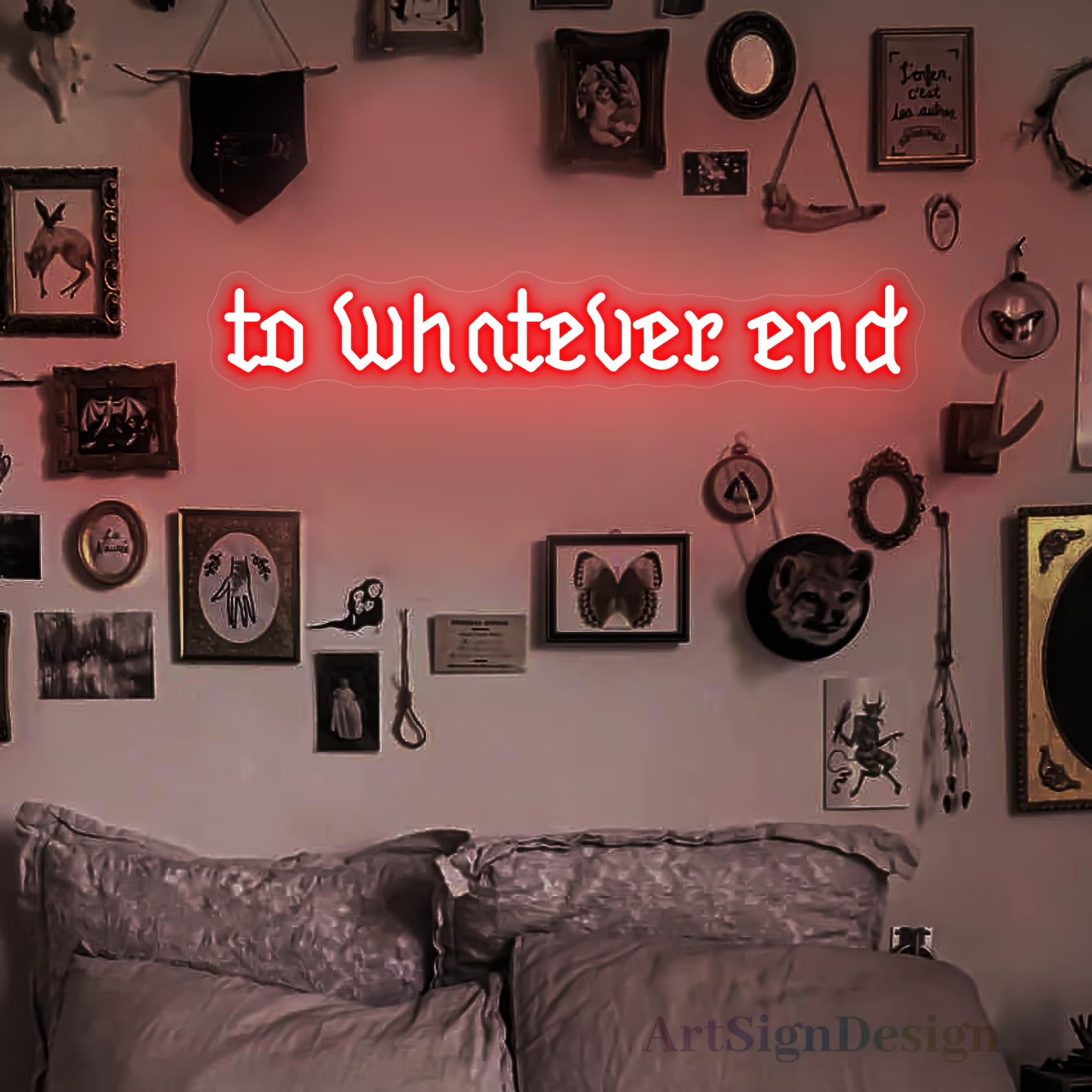 Insegna al Neon 'To Whatever E - Outdoor Lighting Quotes recensione e prezzo
