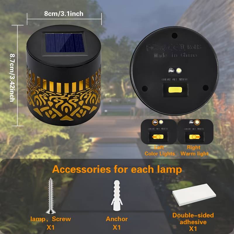 Confezione da 2 Luci Solari da - Outdoor Lighting Deck recensione e prezzo