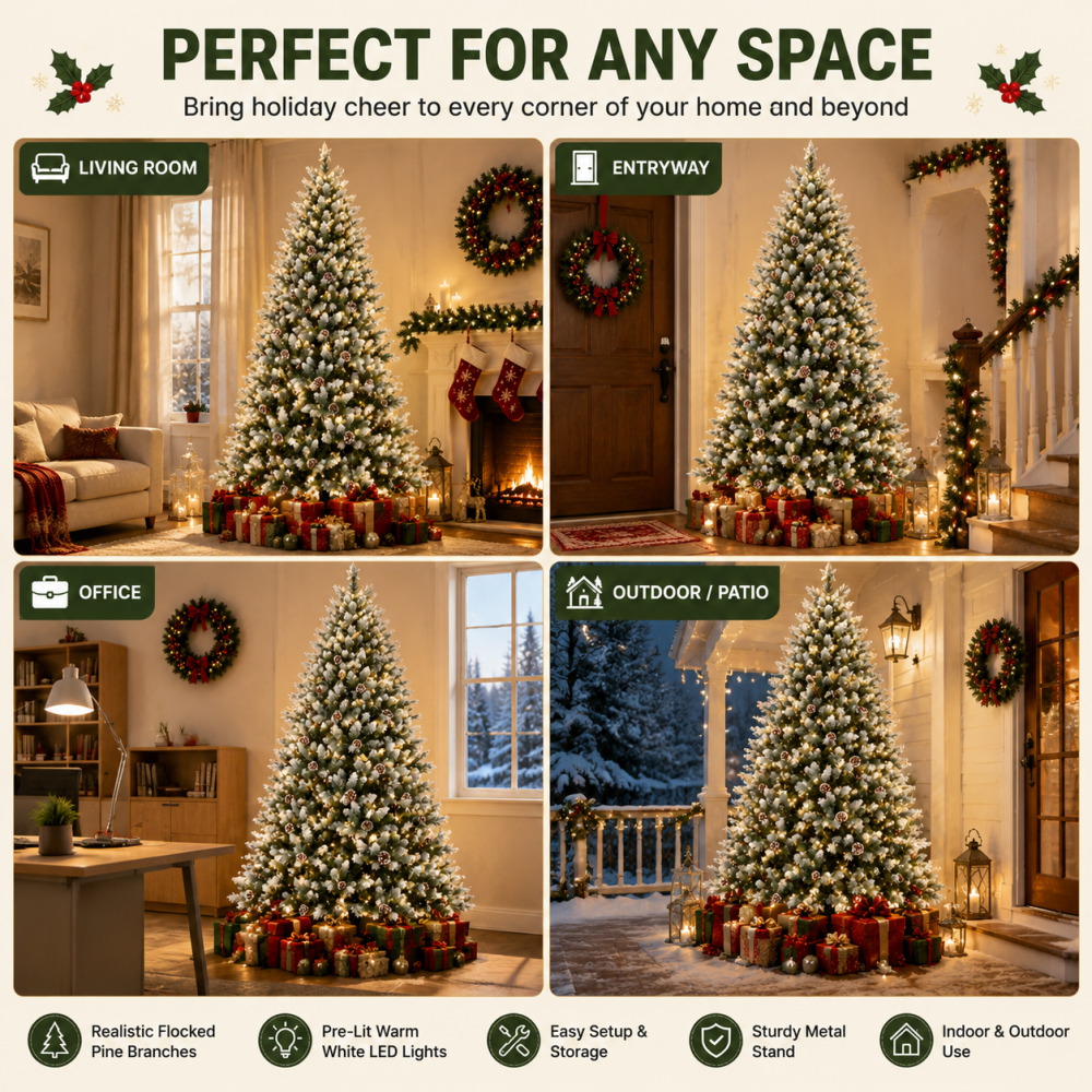 Albero di Natale Artificiale P - Xmas Outdoor Lighting Decorations recensione e prezzo