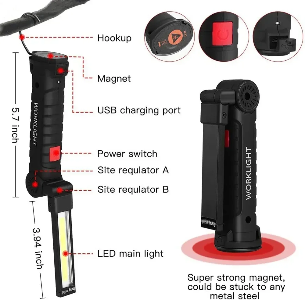 Torcia LED COB Lampada di ispe - Outdoor Lighting Beacon recensione e prezzo