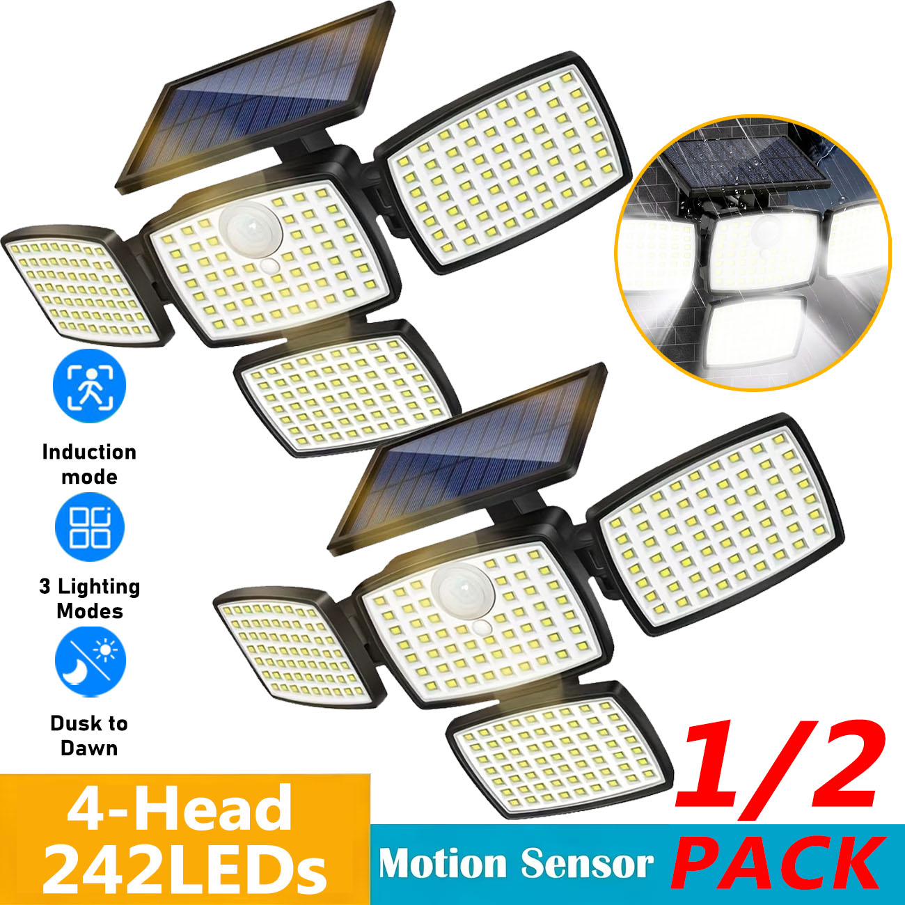 1/2 PACK Lampada Solare con Se - Halo Outdoor Lighting recensione e prezzo