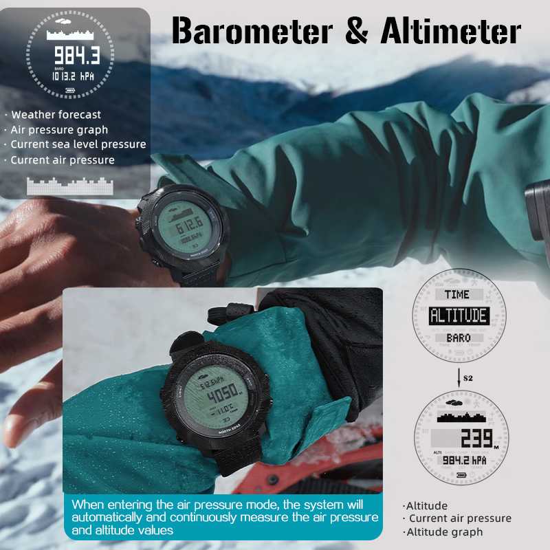 NORTH EDGE APACHE-D Orologio D - Outdoor Lighting Deck recensione e prezzo