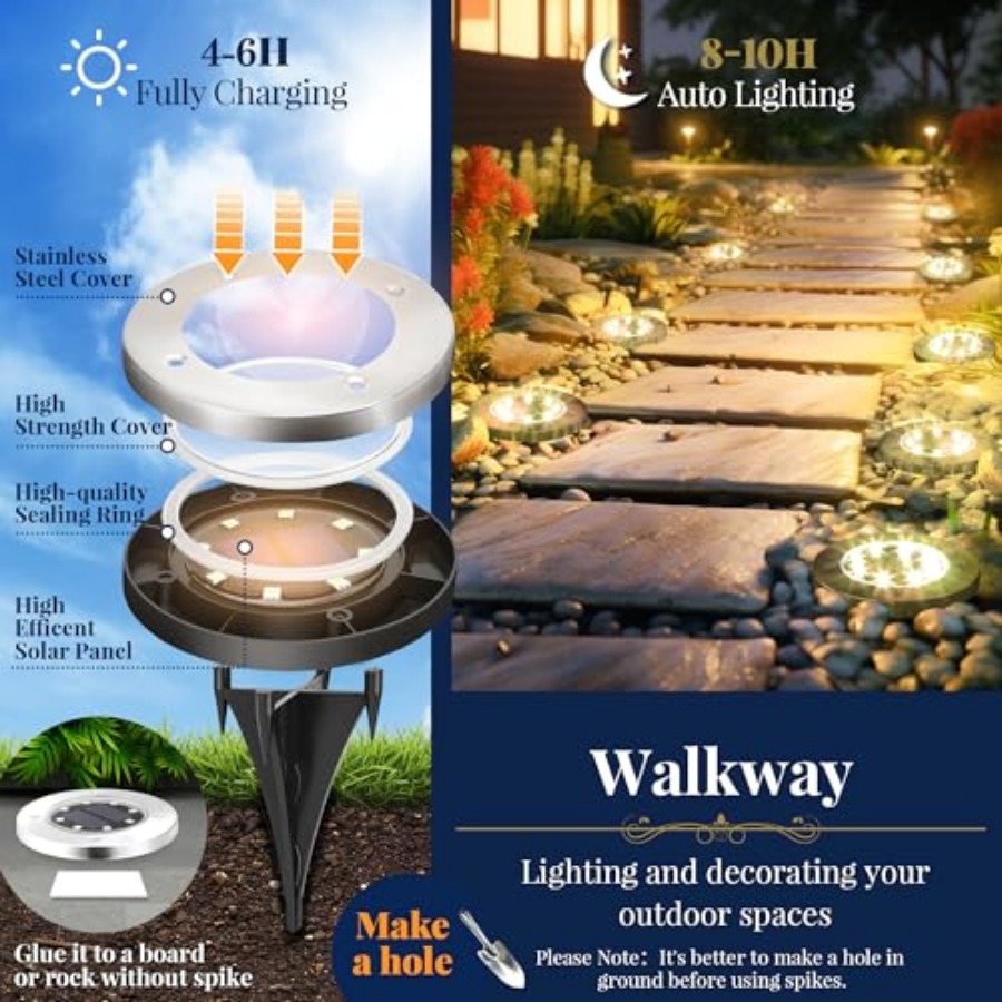 Luci Solari da Giardino, Illum - Outdoor Lighting And Landscape recensione e prezzo