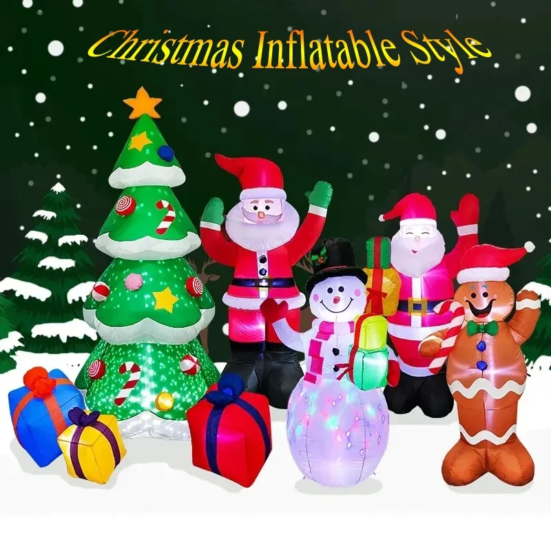 Decorazione gonfiabile nataliz - Xmas Outdoor Lighting Decorations recensione e prezzo